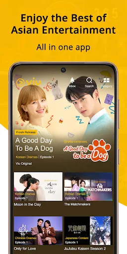 Captures d'écran de Viu : Korean & Asian content