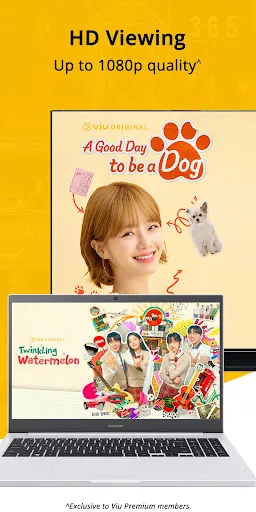 Captures d'écran de Viu : Korean & Asian content