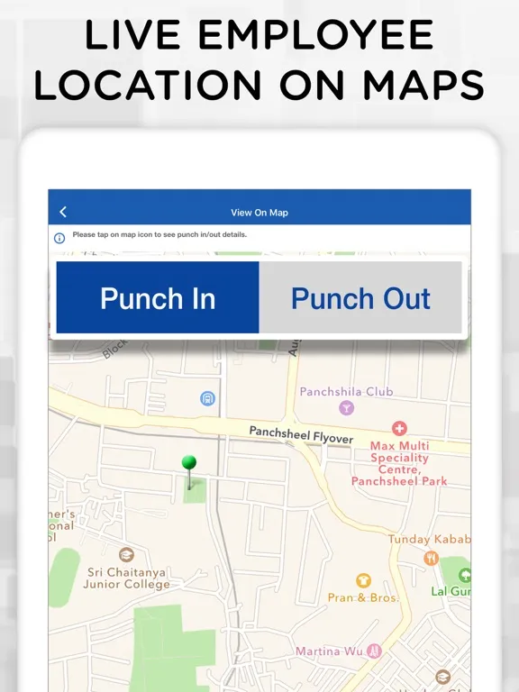 iTimePunch Plus Time Sheet App iPad  স্ক্রিনশট