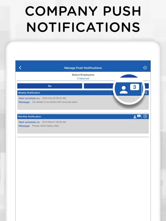 iTimePunch Plus Time Sheet App iPad  স্ক্রিনশট