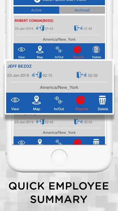iTimePunch Plus Time Sheet App স্ক্রিনশট