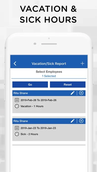 iTimePunch Plus Time Sheet App স্ক্রিনশট