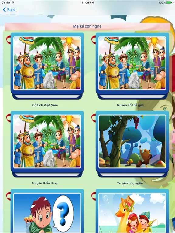 Mẹ và Bé yêu-Ứng dụng nuôi dạy bé từ 0 đến 5 tuổi iPad  Screenshots