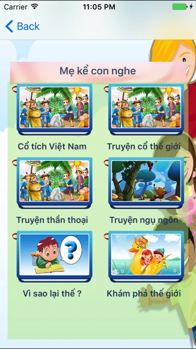 Mẹ và Bé yêu-Ứng dụng nuôi dạy bé từ 0 đến 5 tuổi Screenshots
