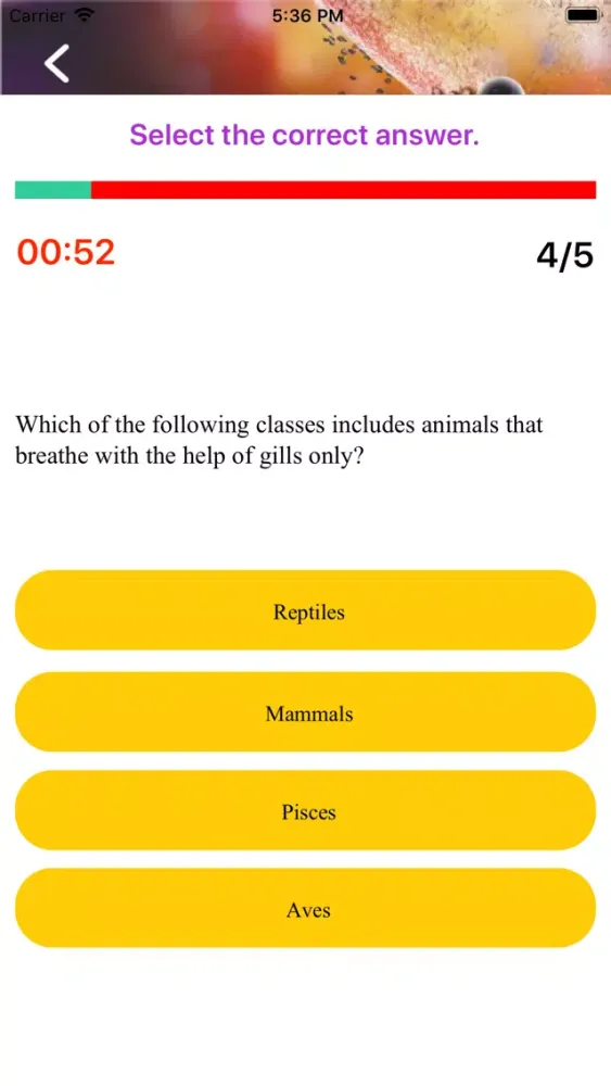 Captures d'écran de Viva ICSE Biology Class 7