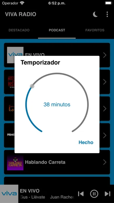 Capturas de pantalla de VIVA RADIO