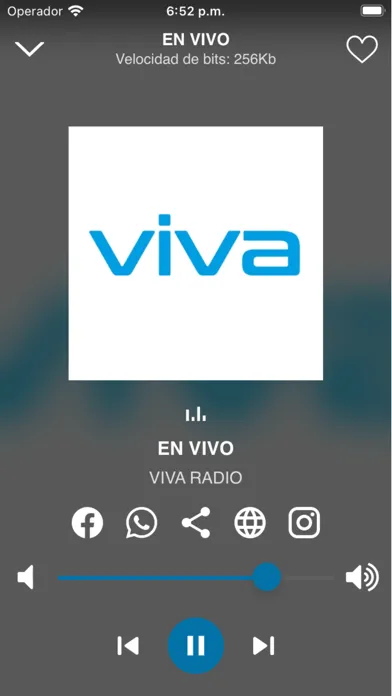 Capturas de pantalla de VIVA RADIO