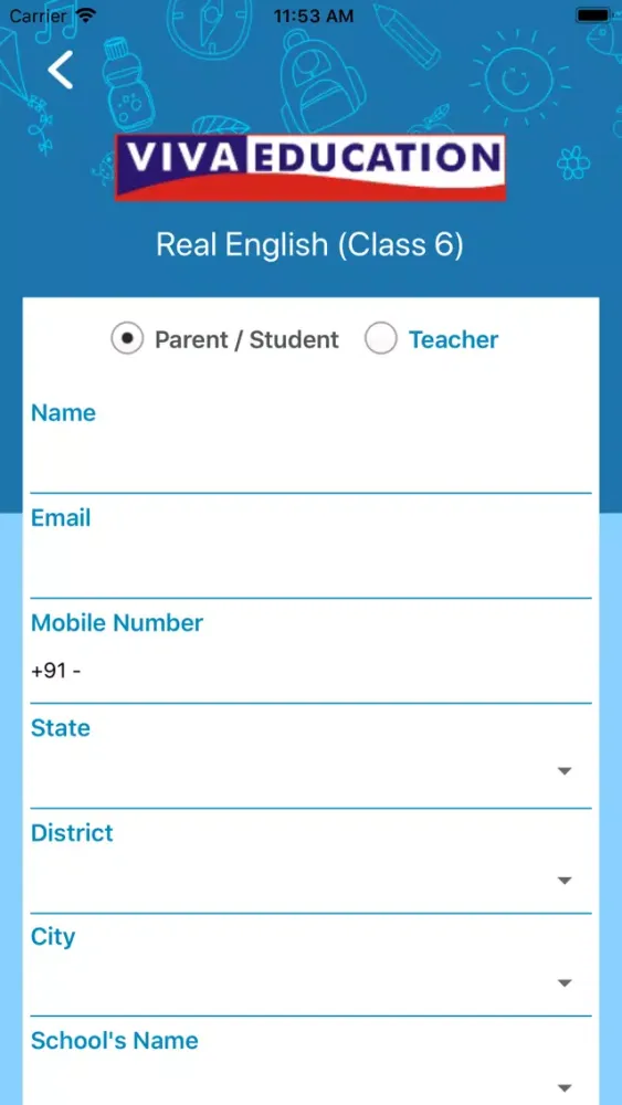 Ảnh chụp màn hình của Viva Real English Class 6