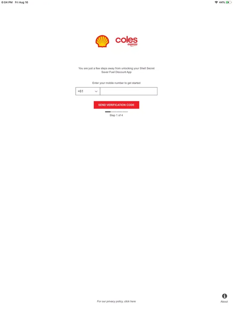 Screenshot di Shell Secret Saver iPad 