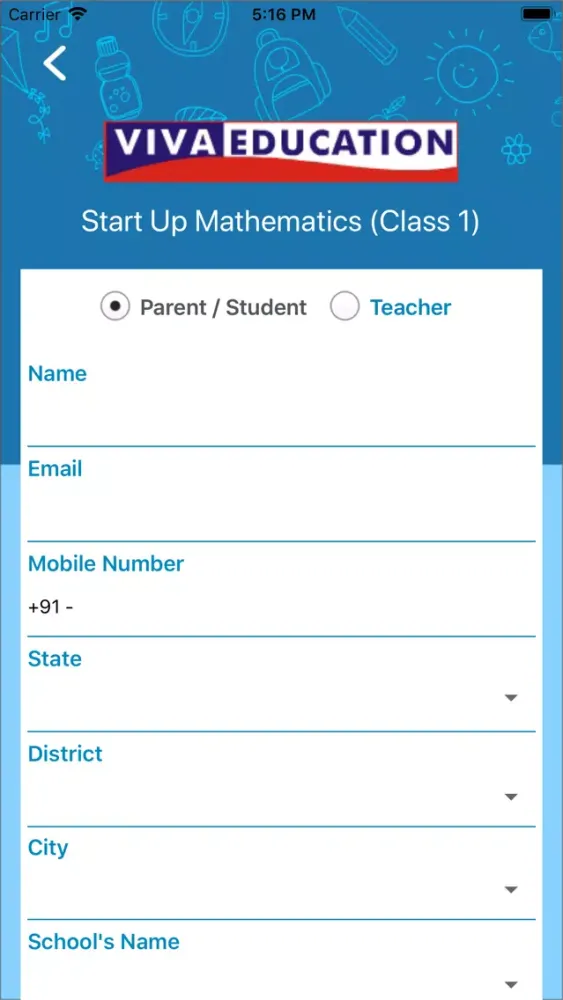 Start Up Mathematics Class 1 Screenshots