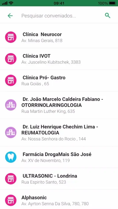 Ảnh chụp màn hình của VivaBem Saúde Mais que 100
