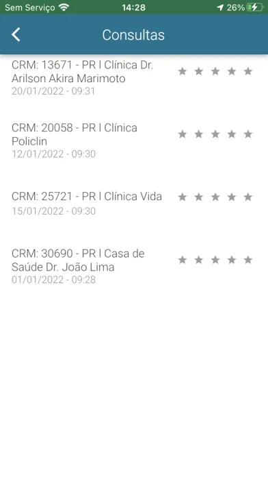Ảnh chụp màn hình của VivaBem Saúde Mais que 100