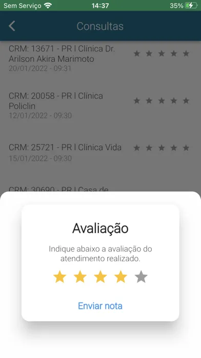 Ảnh chụp màn hình của VivaBem Saúde Mais que 100
