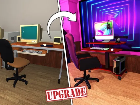 Capturas de tela do PC Gaming Cafe Games Tycoon 3D iPad 