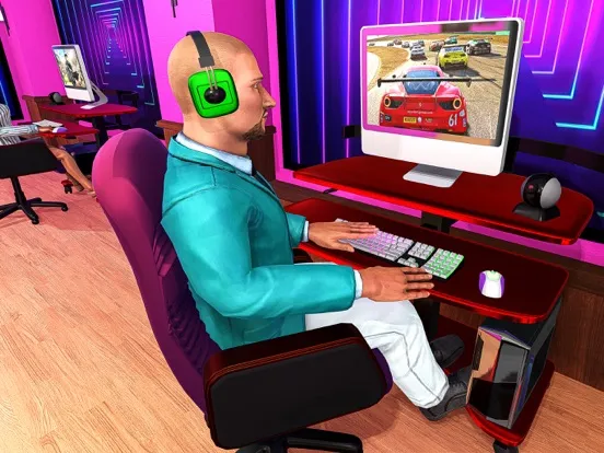 Capturas de tela do PC Gaming Cafe Games Tycoon 3D iPad 