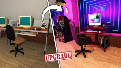 Capturas de tela do PC Gaming Cafe Games Tycoon 3D