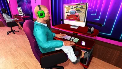 Capturas de tela do PC Gaming Cafe Games Tycoon 3D