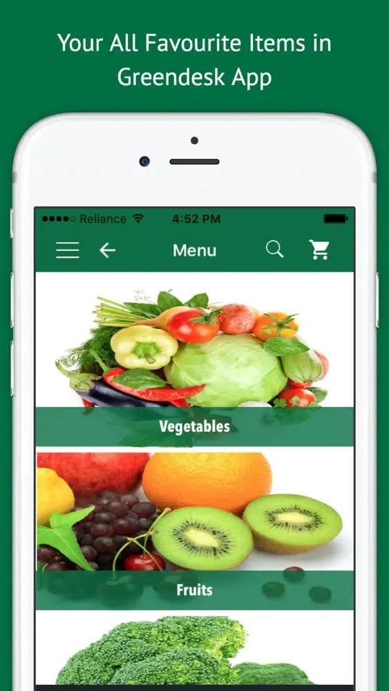 Capturas de tela do Greendesk Business
