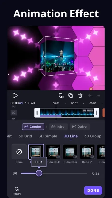 Tangkapan skrin VivaCut - Effect Video Editor