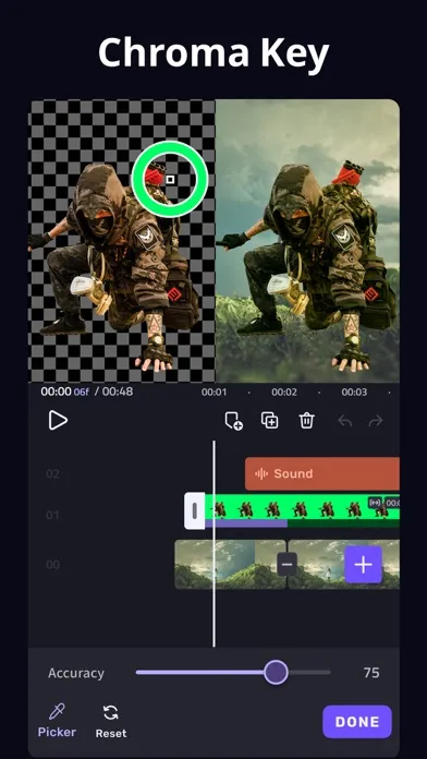 Tangkapan skrin VivaCut - Effect Video Editor