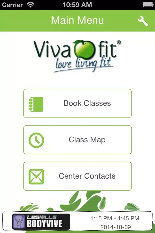 ภาพหน้าจอของ Vivafit