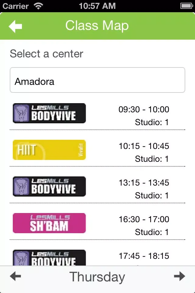 ภาพหน้าจอของ Vivafit