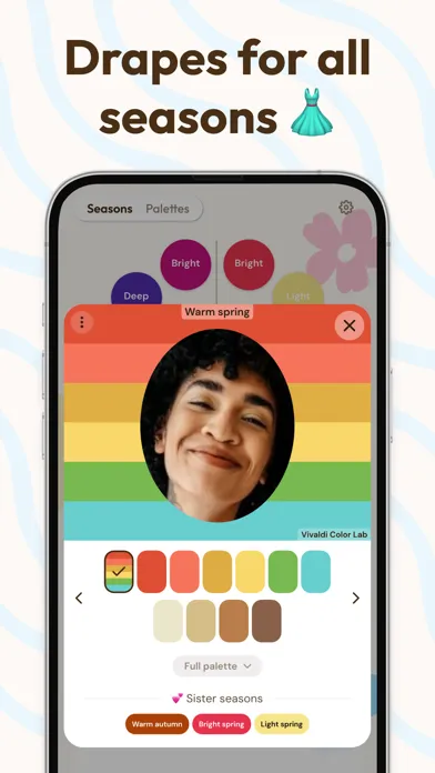 Vivaldi Color Analysis Screenshots