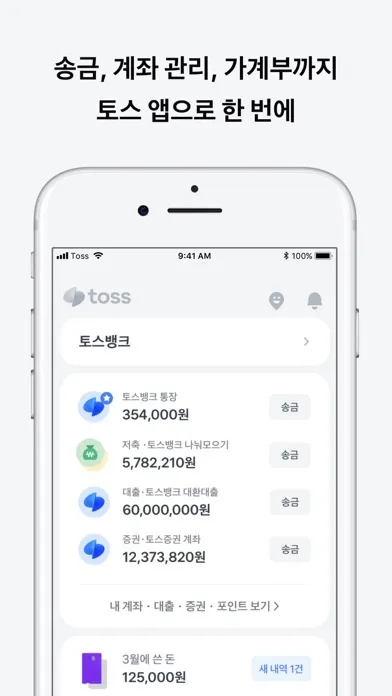 Ảnh chụp màn hình của 토스