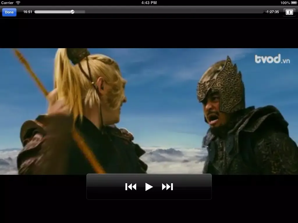iTVOD iPad  Screenshots
