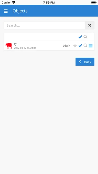 Qtrack Mobile স্ক্রিনশট