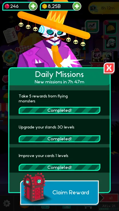 Capturas de pantalla de Death Idle Tycoon Clicker Game