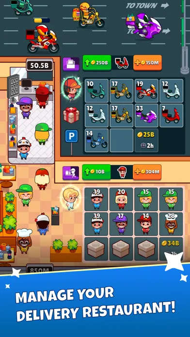 تصاویر Idle Fast Food Delivery Tycoon