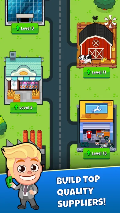 تصاویر Idle Fast Food Delivery Tycoon