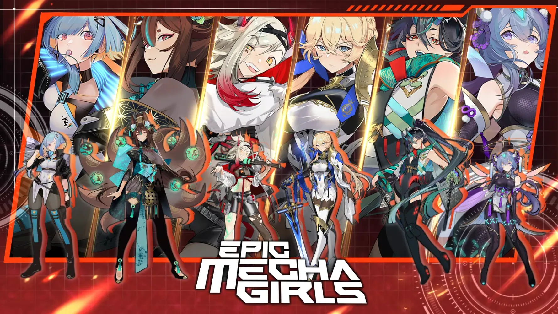 Tangkapan skrin Epic Mecha Girls
