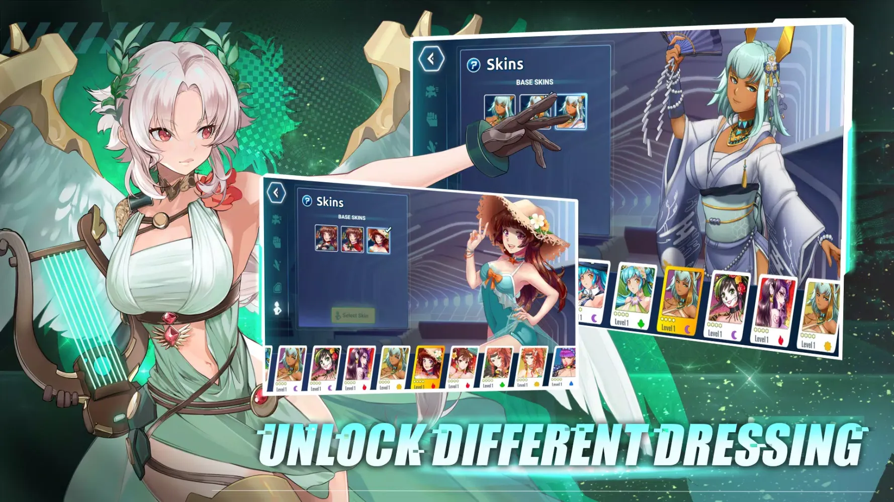 Tangkapan skrin Epic Mecha Girls
