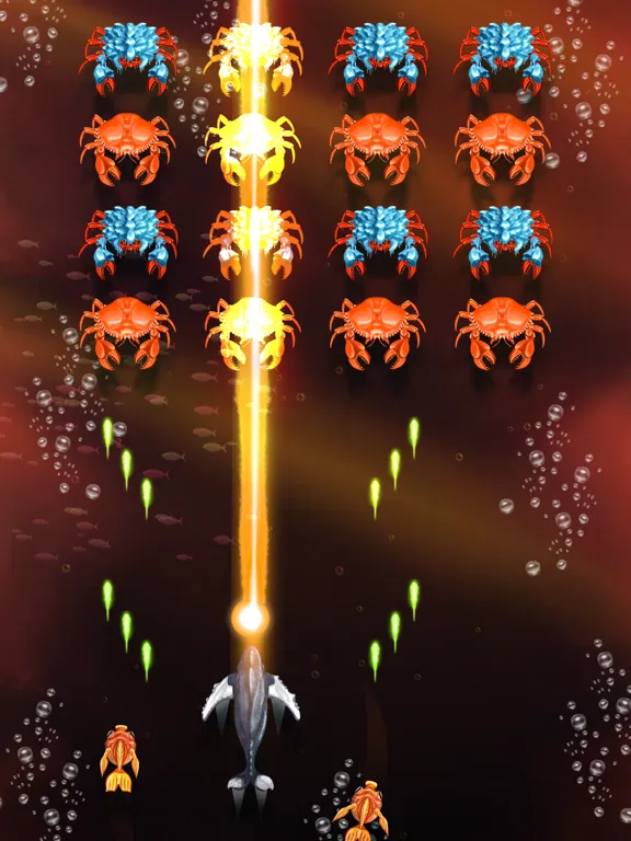 Tangkapan skrin Sea Invaders - Alien Shooter iPad 