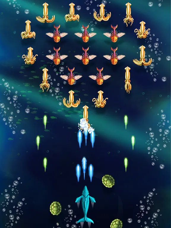 Tangkapan skrin Sea Invaders - Alien Shooter iPad 