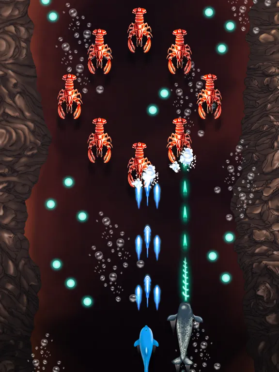 Tangkapan skrin Sea Invaders - Alien Shooter iPad 