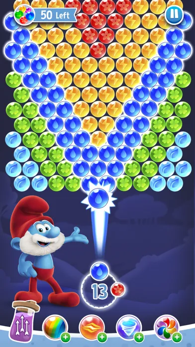 Captures d'écran de The Smurfs - Bubble Pop