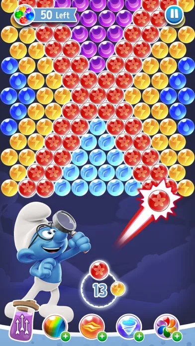 Captures d'écran de The Smurfs - Bubble Pop