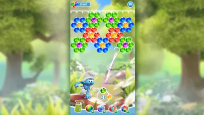 Captures d'écran de The Smurfs - Bubble Pop