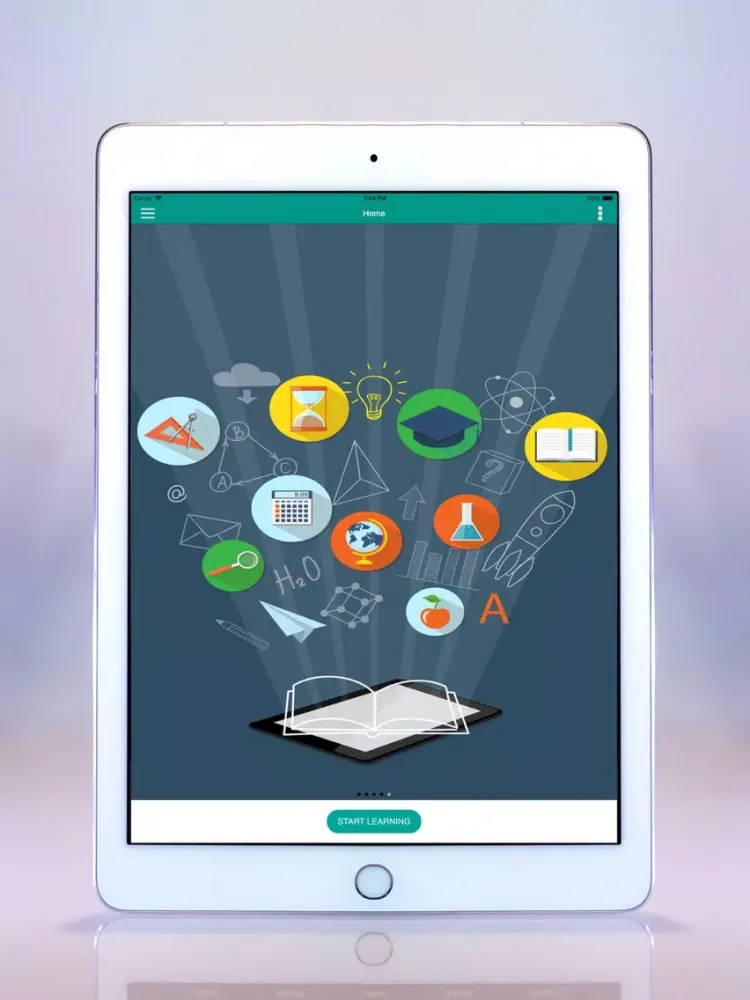 Capturas de tela do Volt Mathematics iPad 