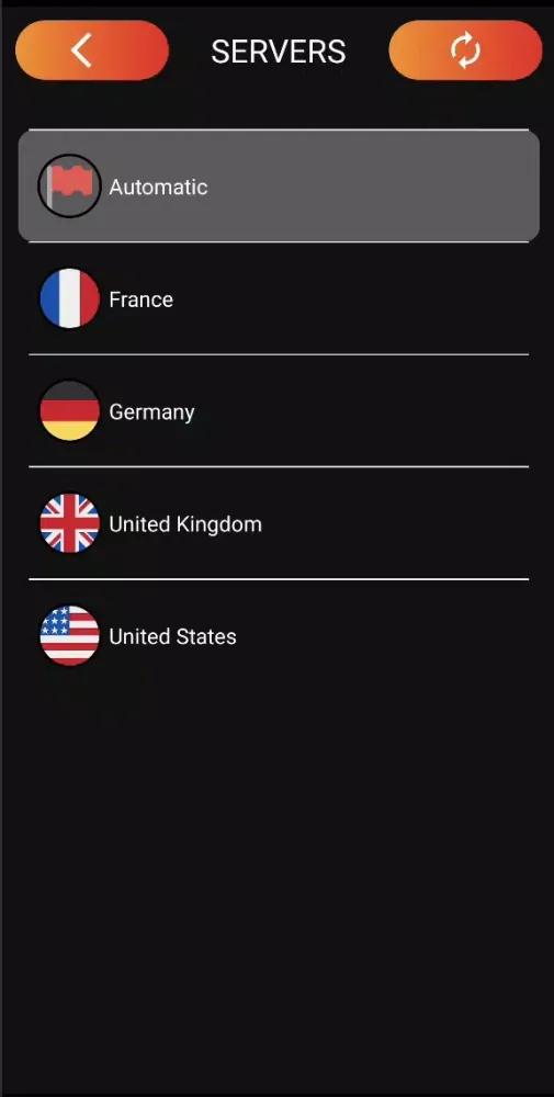 Capturas de pantalla de Viva VPN