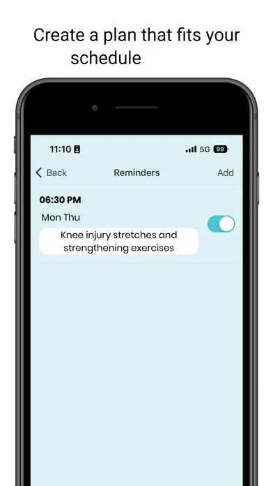 Capturas de pantalla de Vive Fit: Exercise and Rehab