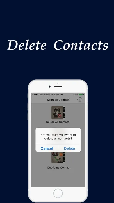 Zrzuty ekranu Erase/Merge Contact Remover