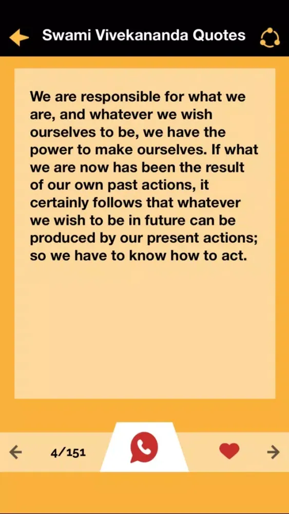 Swami Vivekananda Motivational Quotes & biography應用截圖