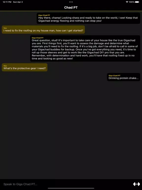 Capturas de tela do Chad PT iPad 