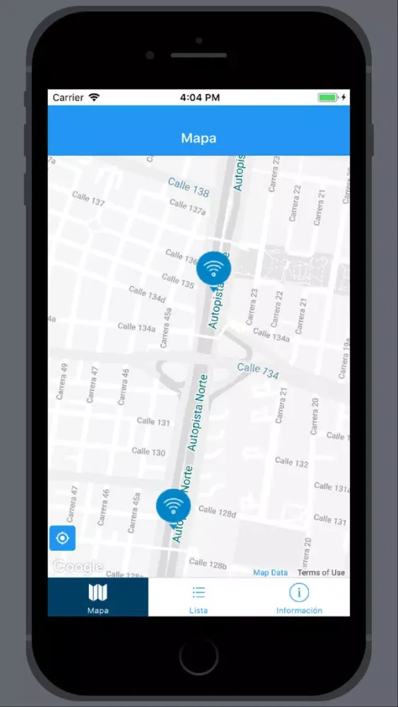 Zrzuty ekranu Conectapp BTA