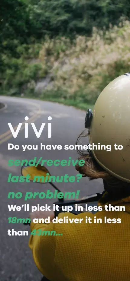 Ảnh chụp màn hình của VIVI Delivery