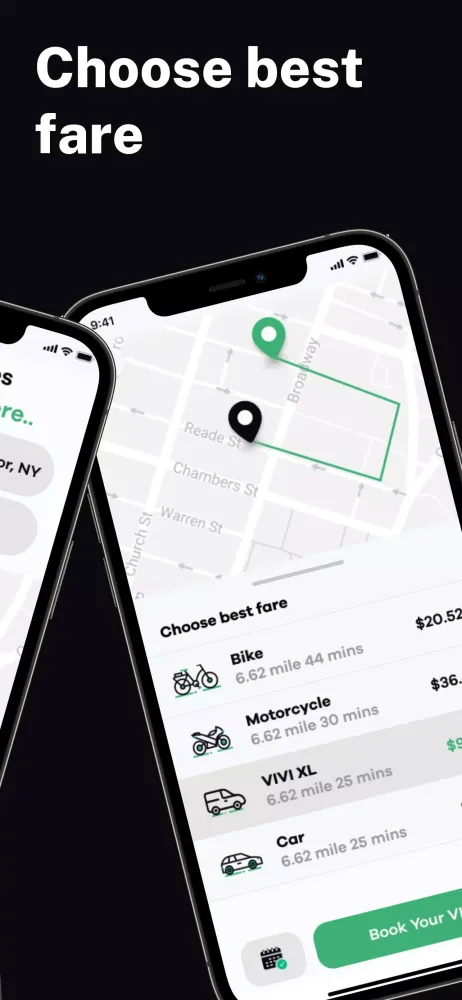 Ảnh chụp màn hình của VIVI Delivery